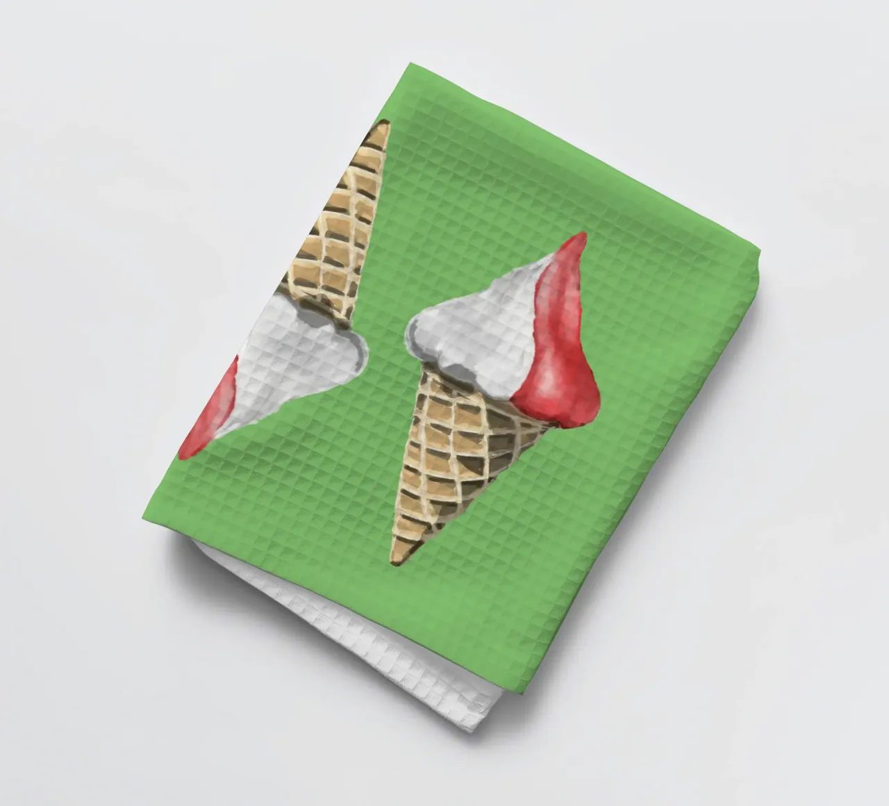 Softeis Geschirrtuch von Face & Content