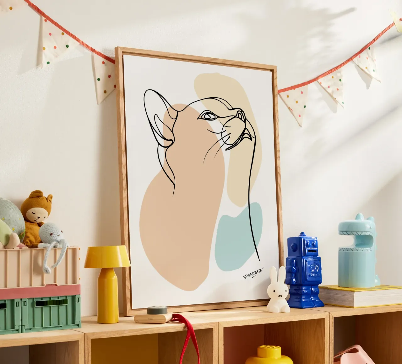 Cat Life plexiglass da Tamsen Design