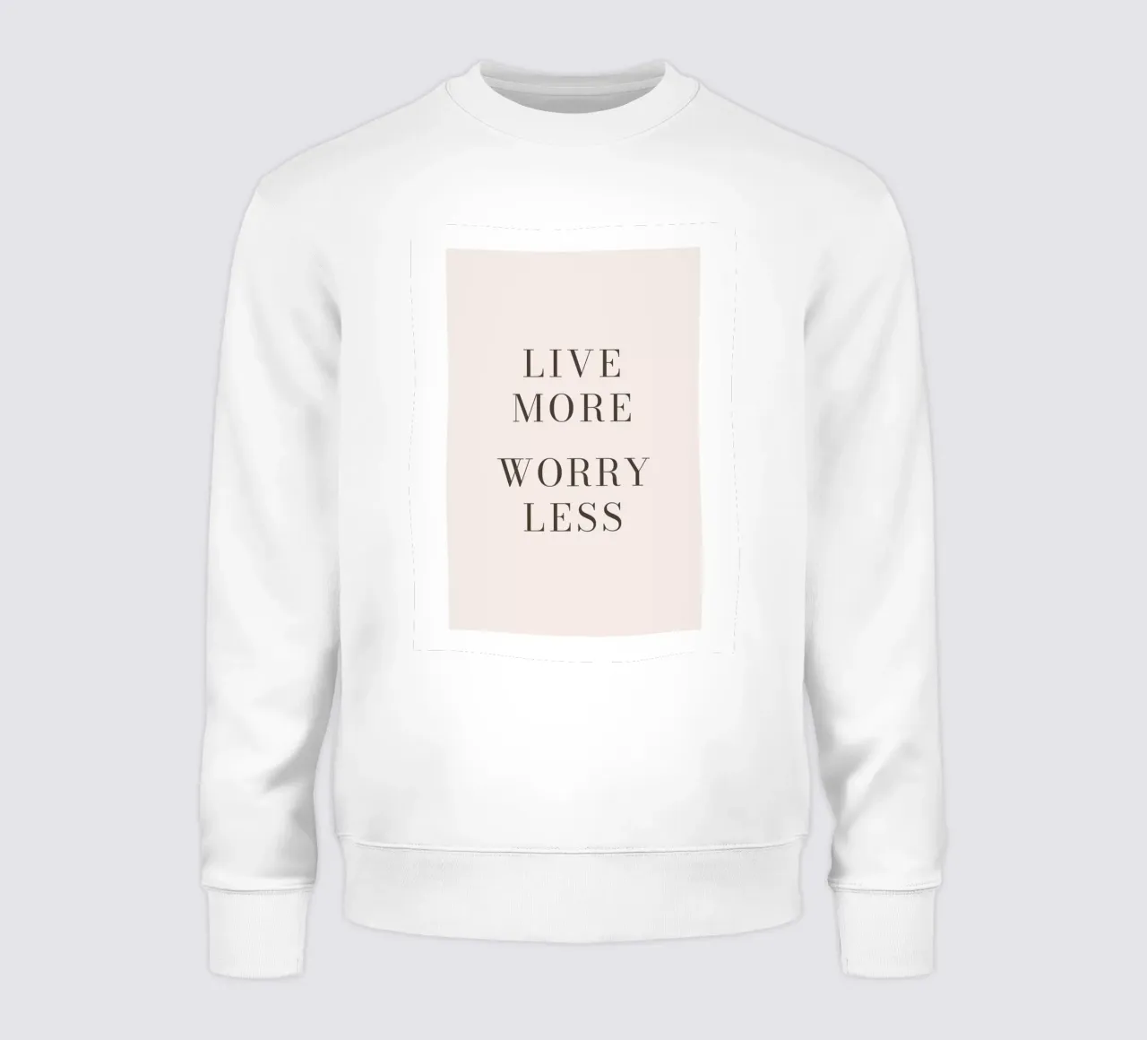 Motivation - Design typographique minimaliste sweat de Whole©