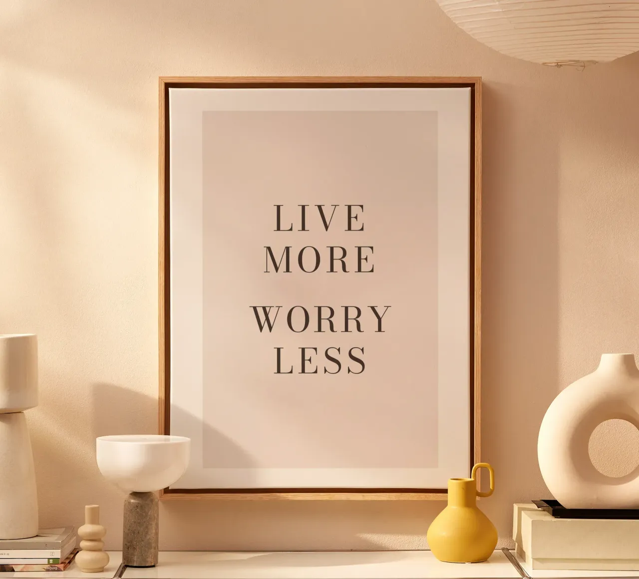 Motivational slogan - Minimalist typography design canvas by Whole©