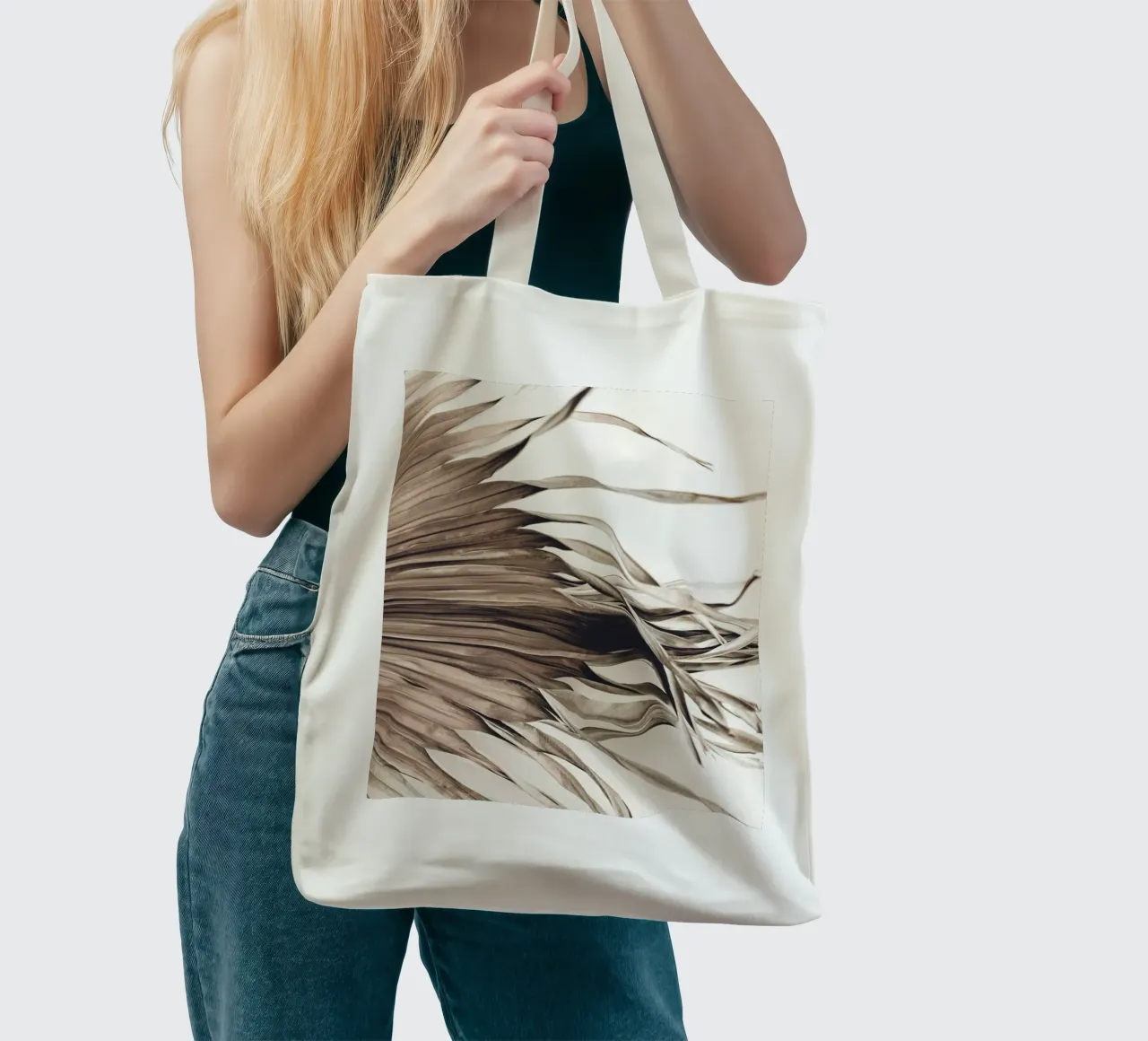 Abstract nature tote bag by Whole©
