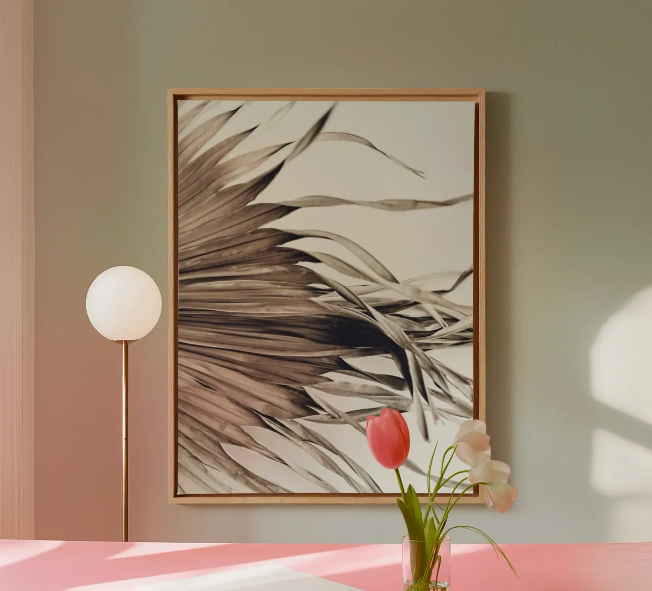 Abstract nature canvas by Whole©