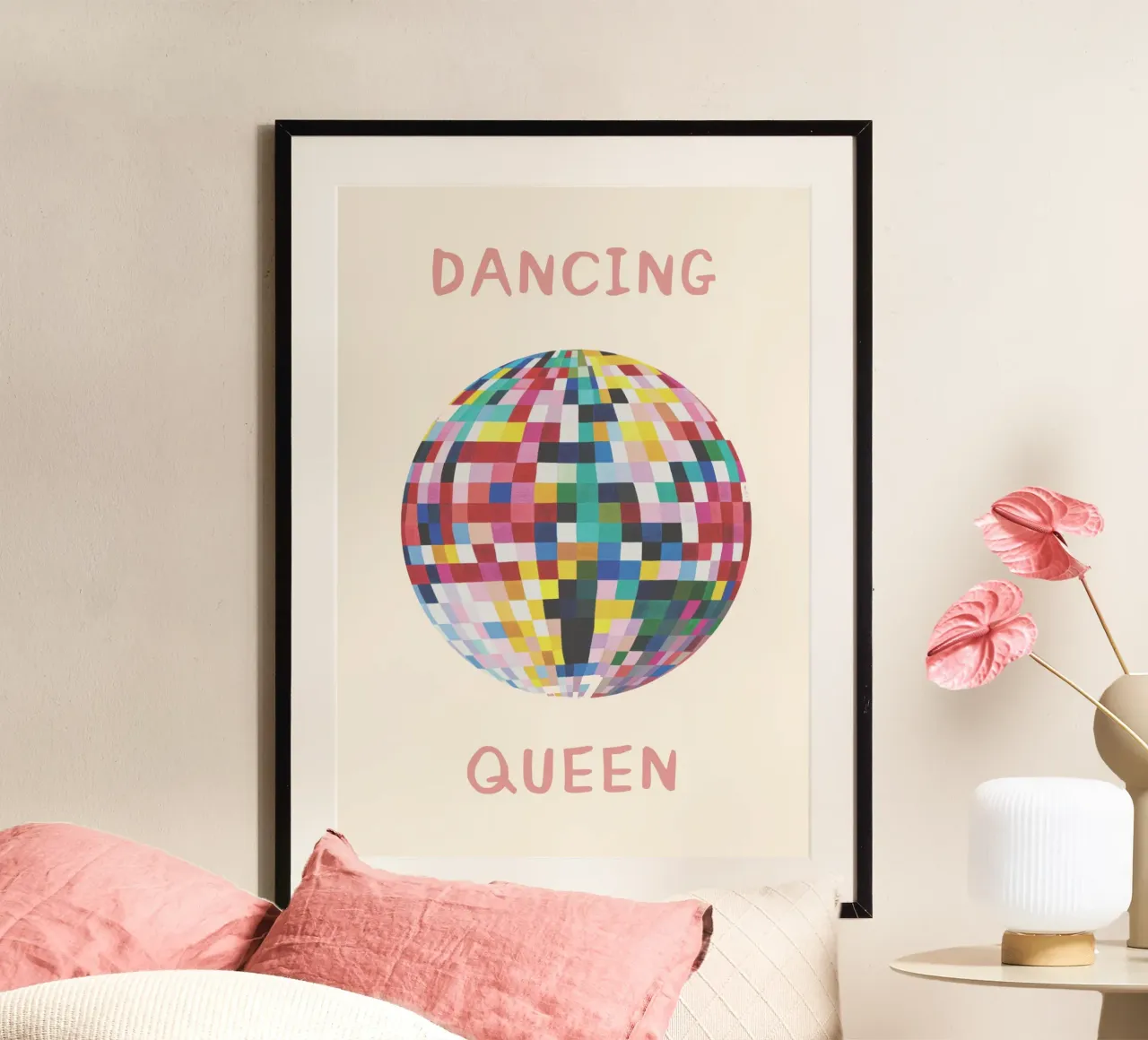 Dancing Queen Disco poster da EverLuvv Studio