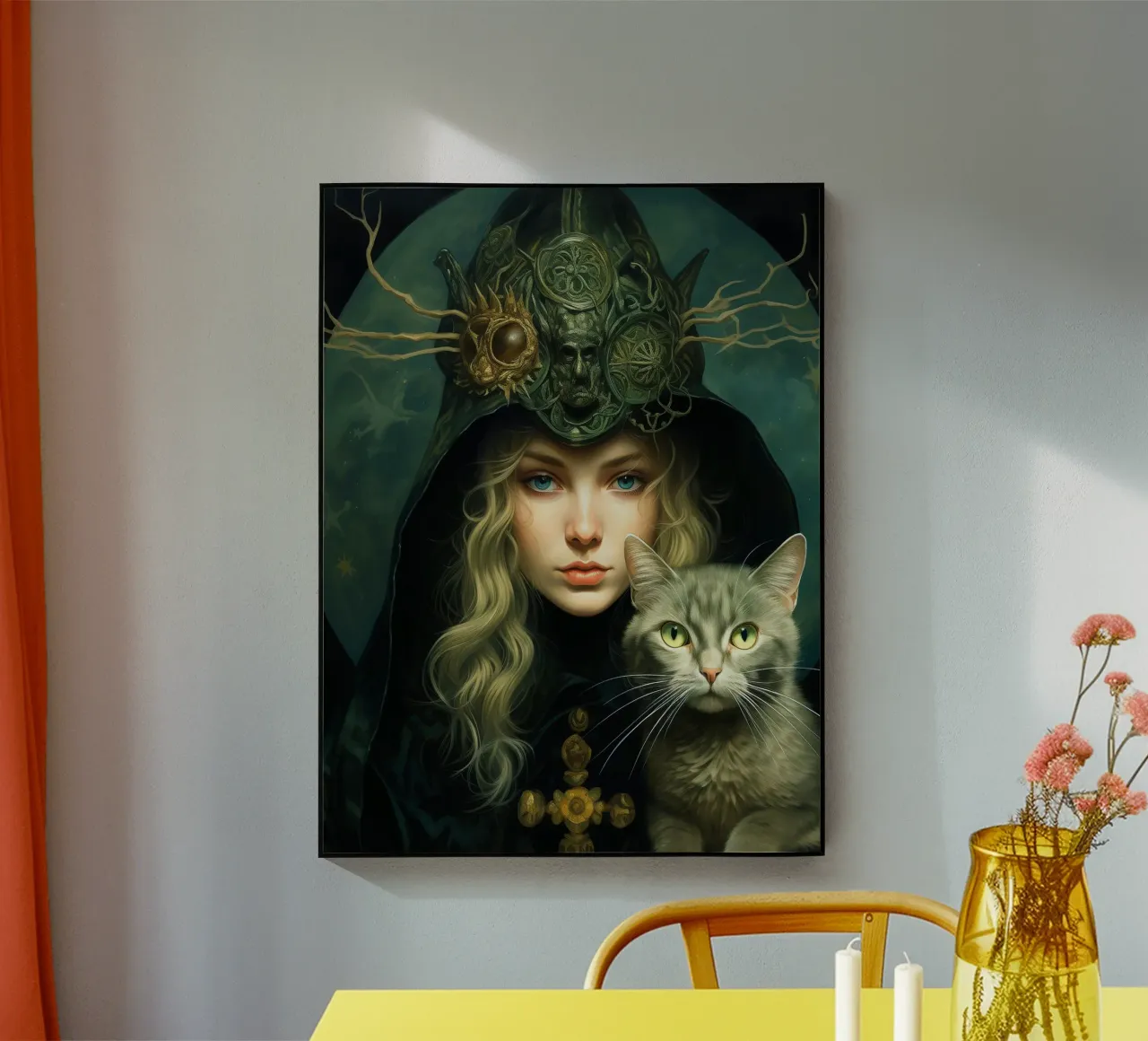 Donna mistica plexiglass da Puschkinowa