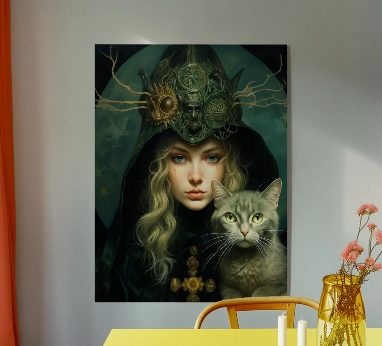 Donna mistica plexiglass da Puschkinowa