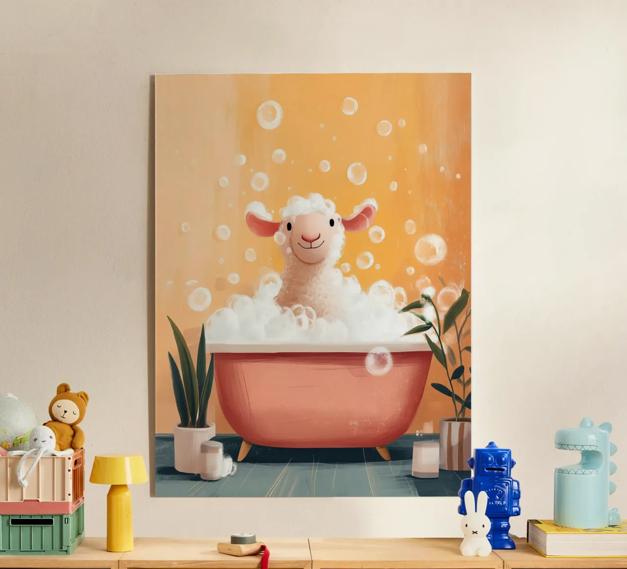 Baa-th Time! plexiglass da Kiara