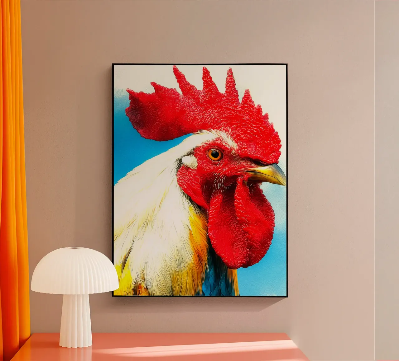 Bellissimo gallo plexiglass da Puschkinowa