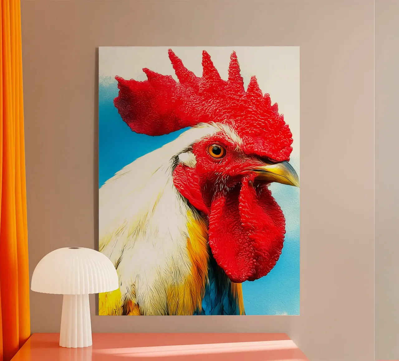 Bellissimo gallo plexiglass da Puschkinowa