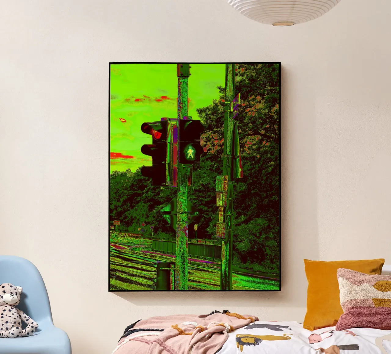 Fermata verde plexiglass da CASTILO Krass-Art