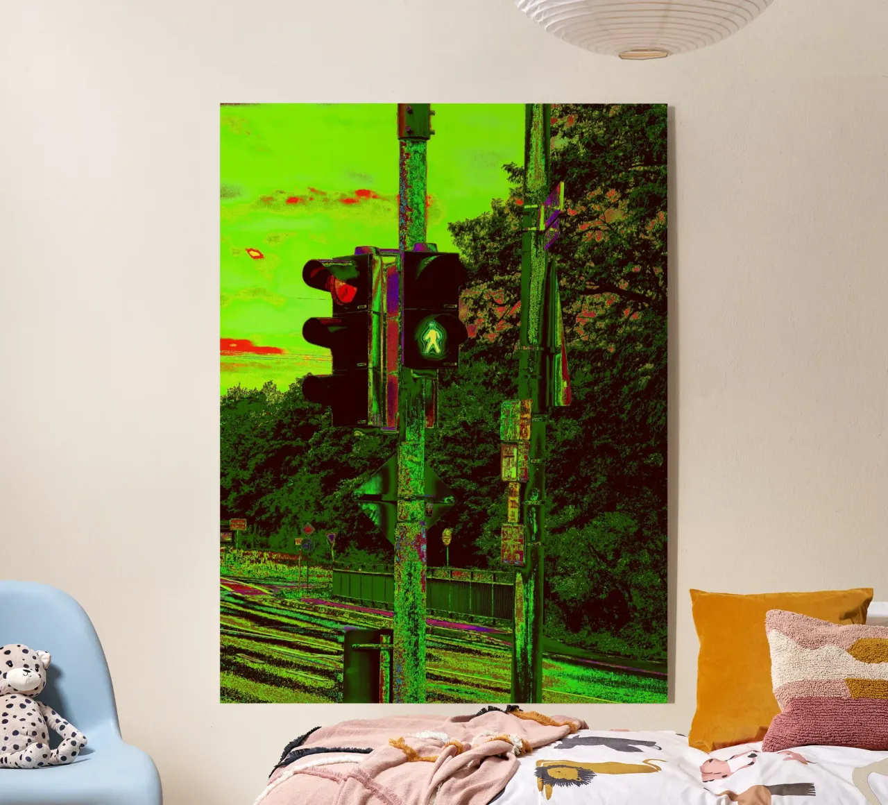 Fermata verde plexiglass da CASTILO Krass-Art