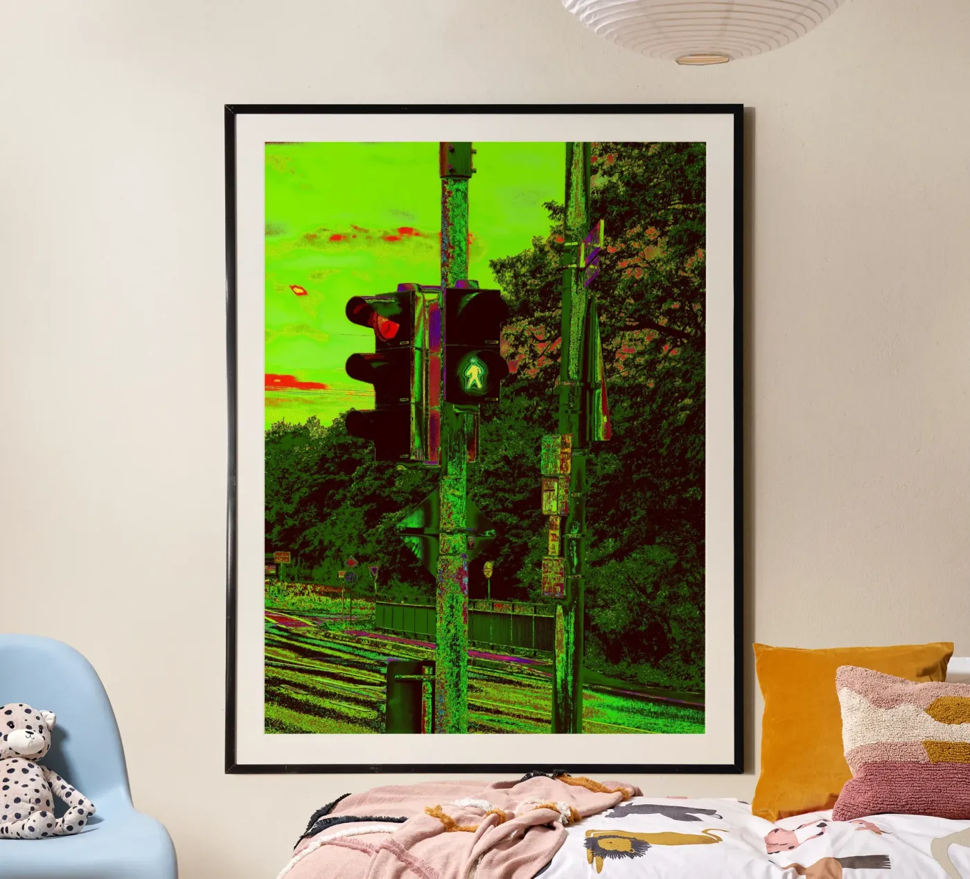 Fermata verde poster da CASTILO