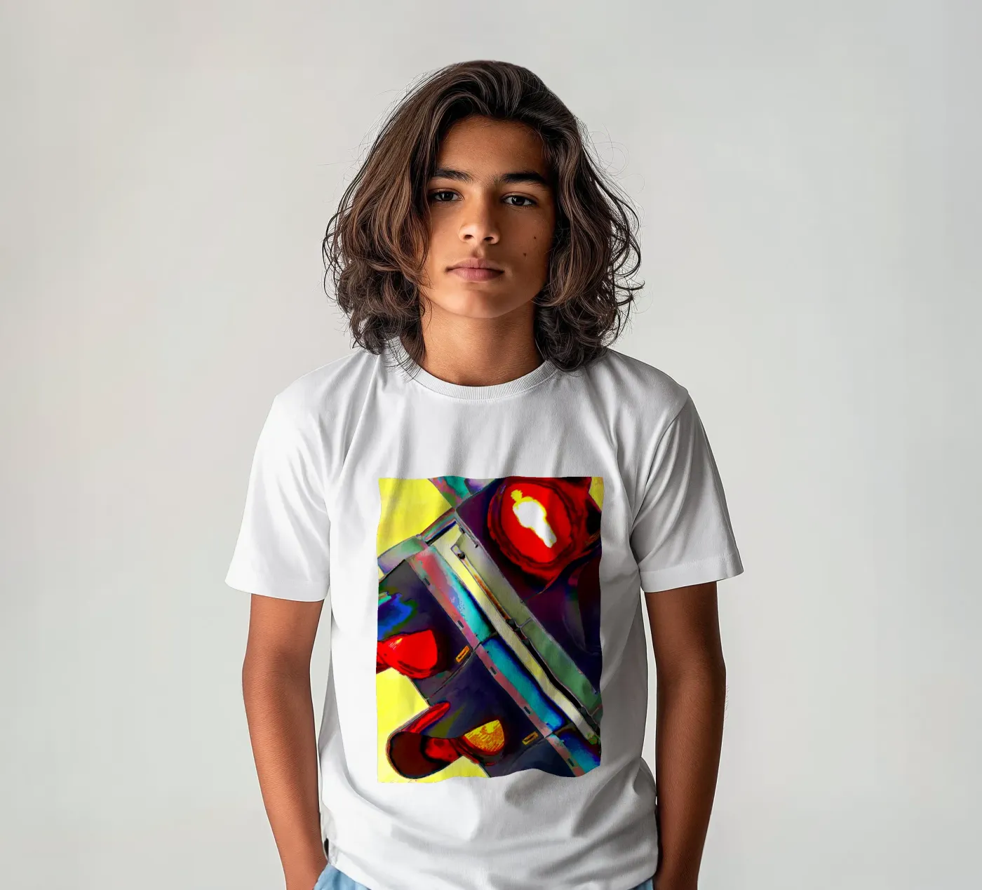 Alien Hells Traffic kids t-shirt by CASTILO