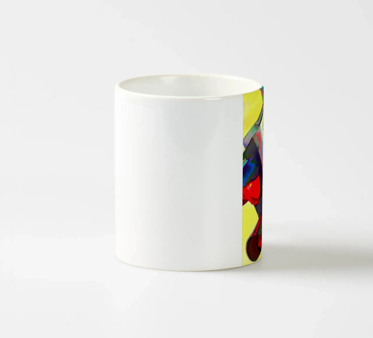 Alien Hells Traffic ceramic mug by CASTILO Krass-Art