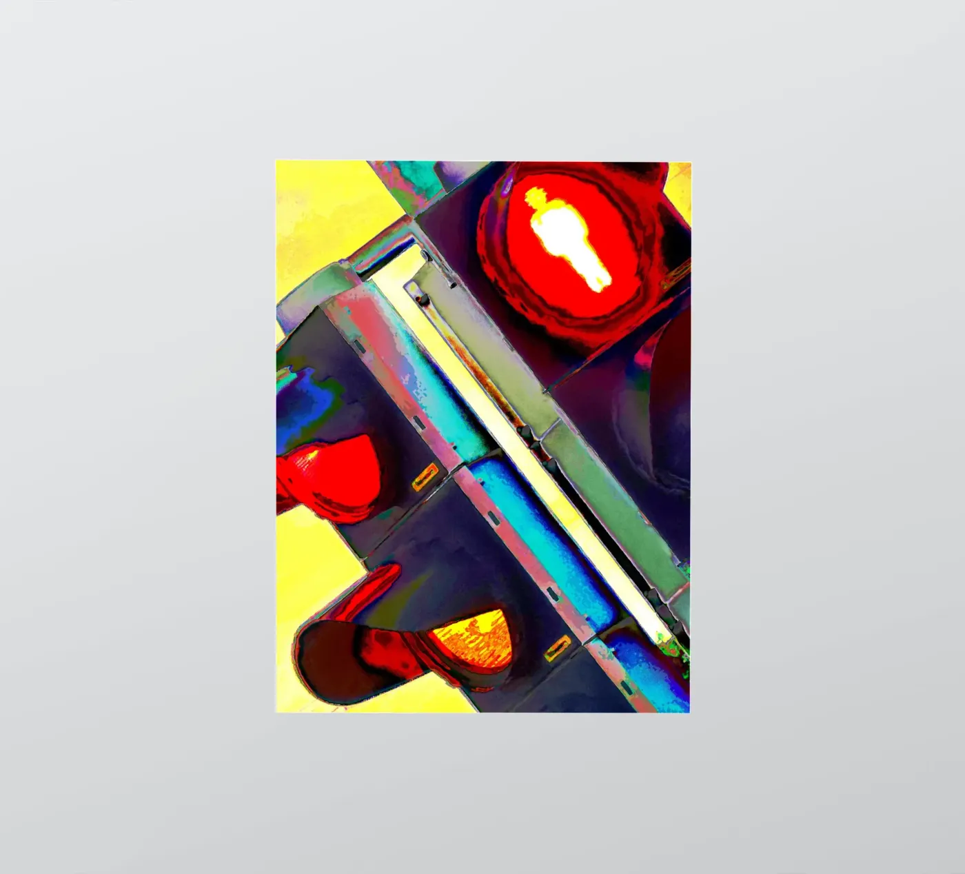 Alien Hells Traffic sticker by CASTILO