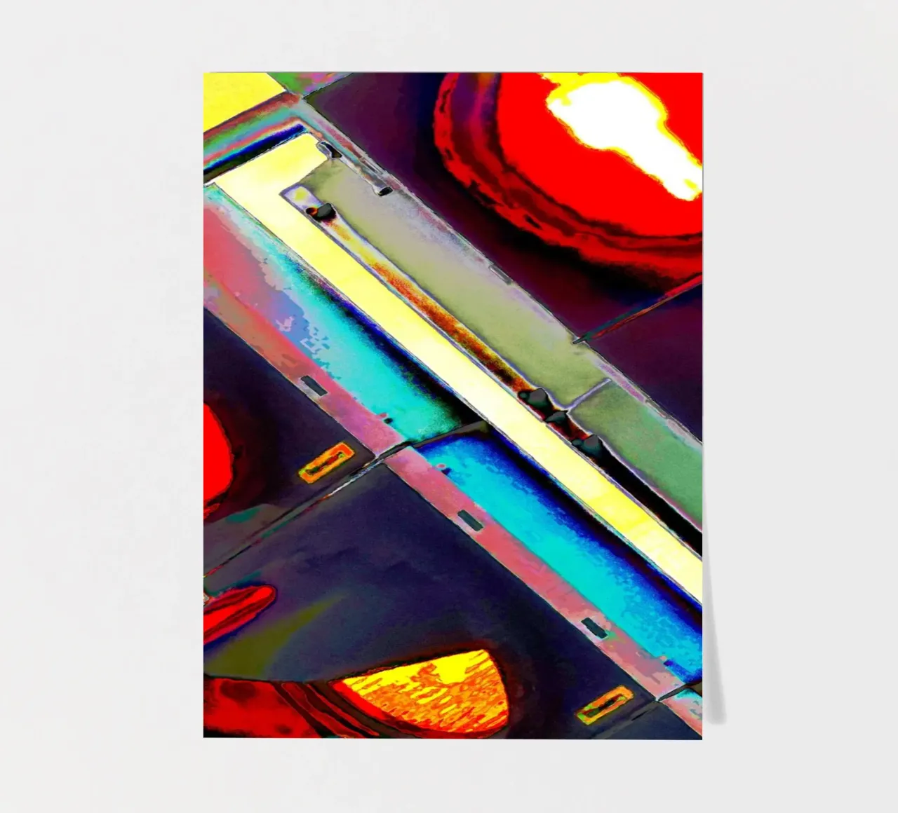 Alien Hells Traffic sticker sheet by CASTILO Krass-Art