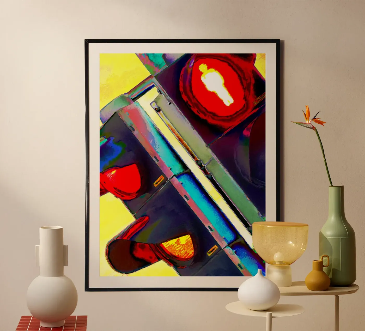 Alien Hells Traffic poster de CASTILO