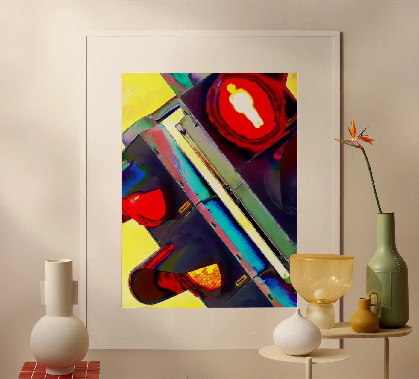 Alien Hells Traffic poster de CASTILO