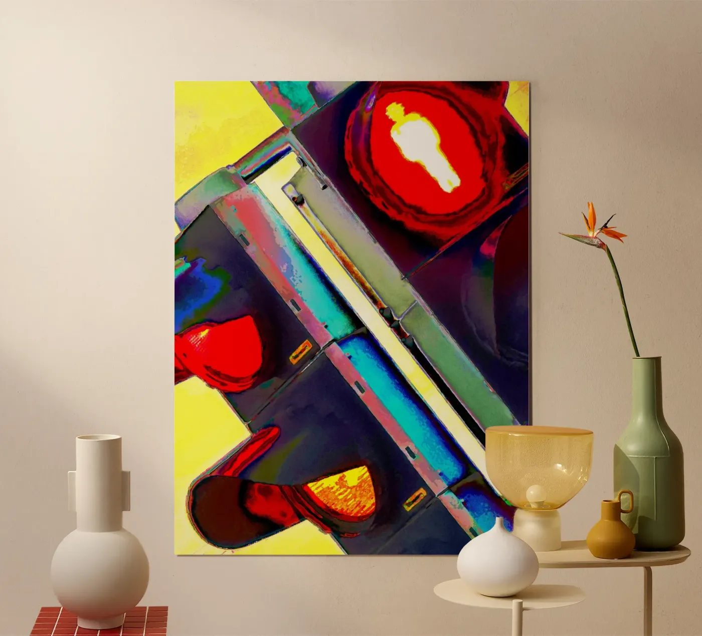 Alien Hells Traffic poster de CASTILO