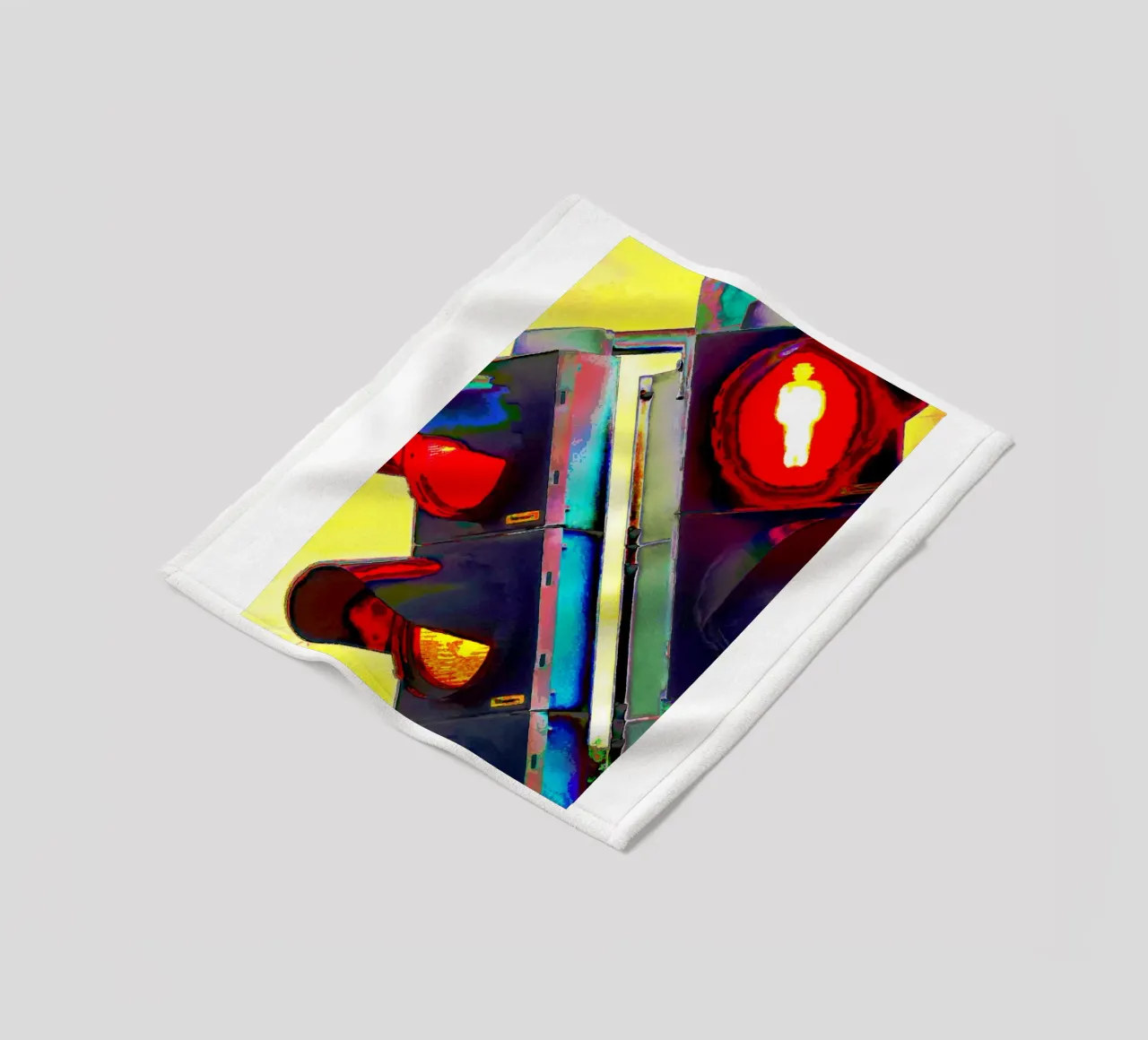 Alien Hells Traffic Fleecedecke von CASTILO Krass-Art