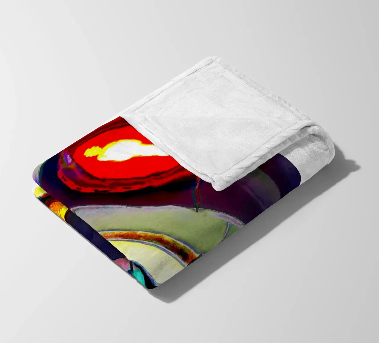 Alien Hells Traffic fleece blanket by CASTILO Krass-Art