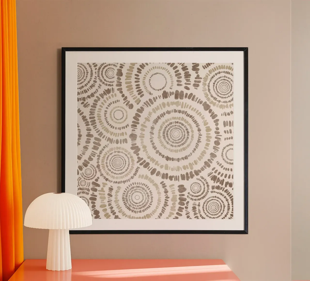Agac - Boho Pattern poster by Emel Tunaboylu