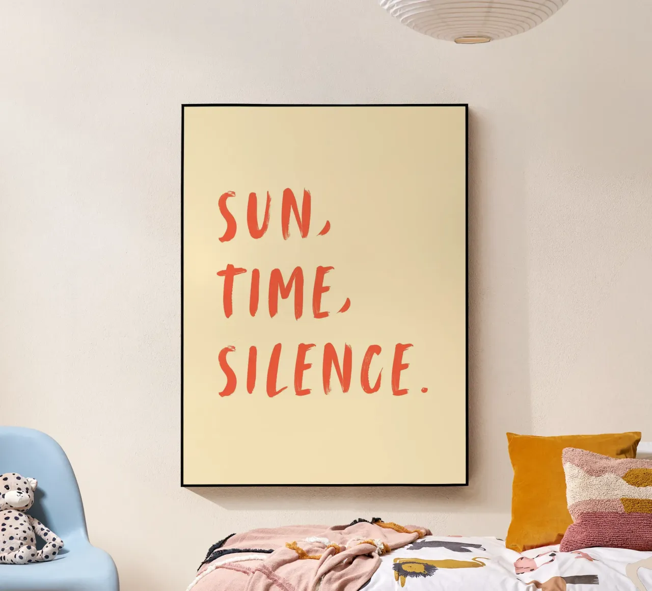 Sun, Time, Silence plexiglass da Between Lines