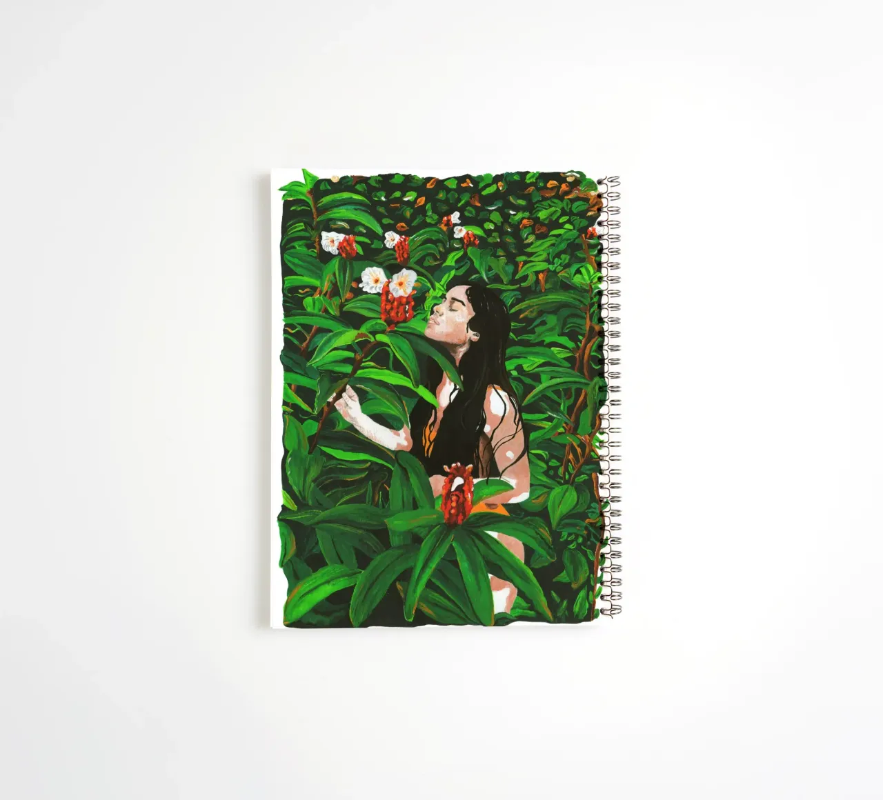 Serenity in the Jungle spiral notebook by Raquel Leyva