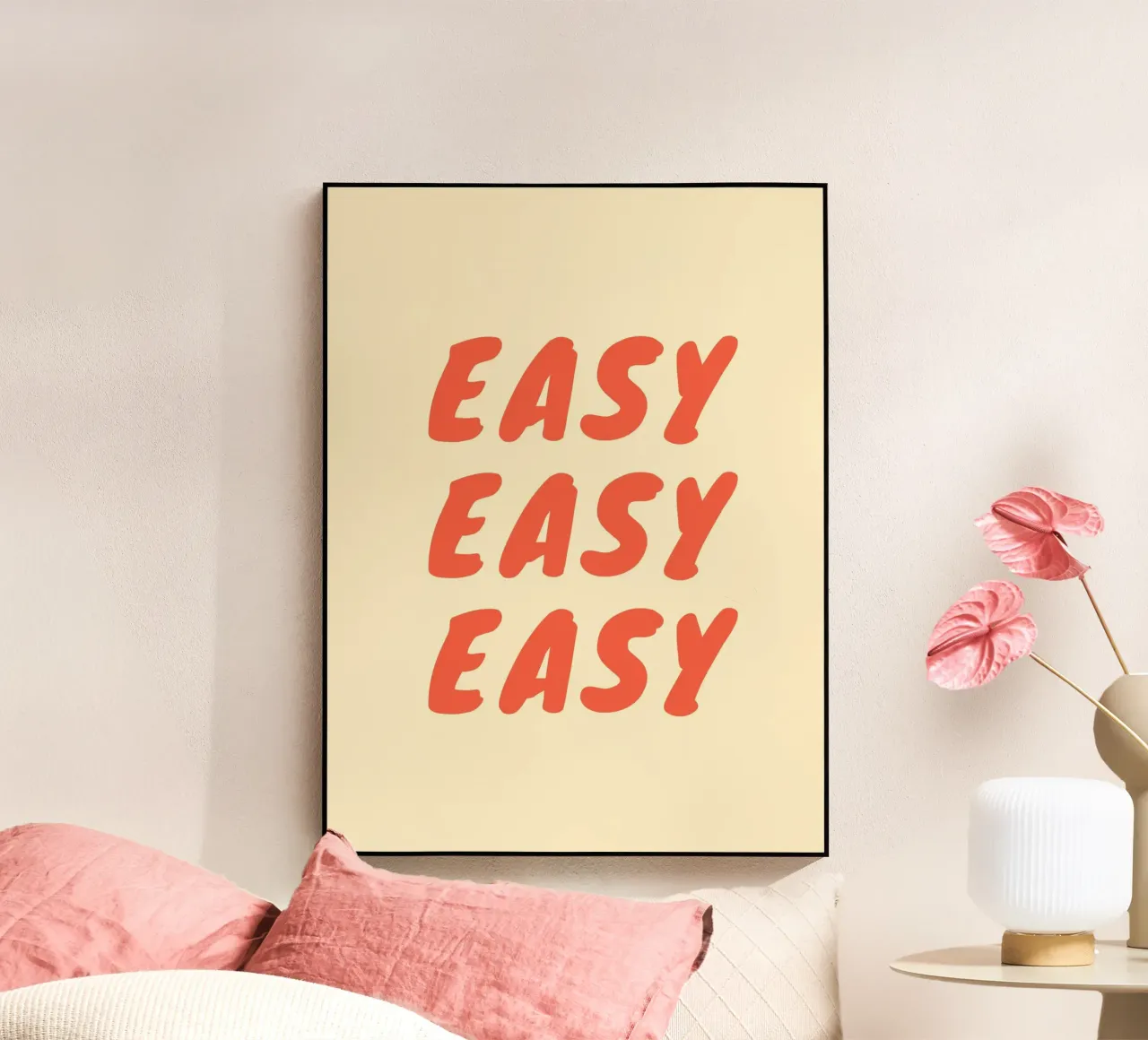 Easy Easy Easy acrylic glass by Between Lines
