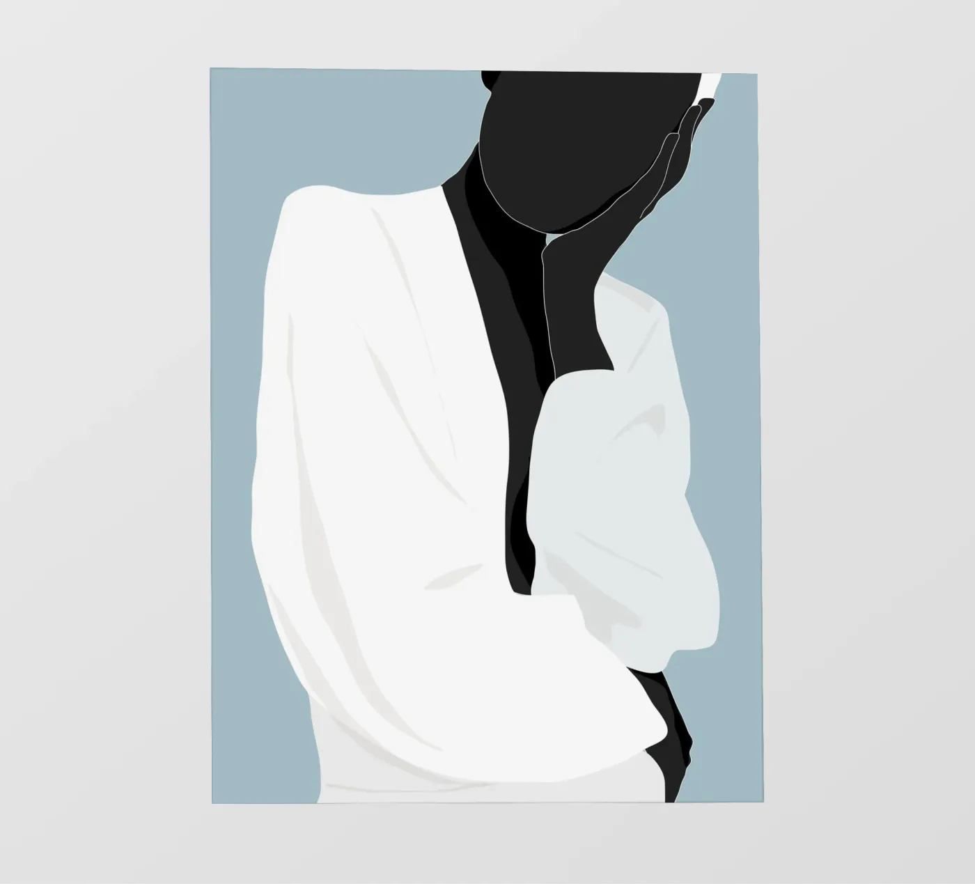 Minimal Figure fotobehang van M.A.Z.U.N.