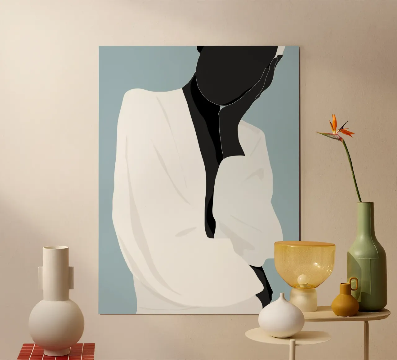 Minimal Figure poster by M.A.Z.U.N.