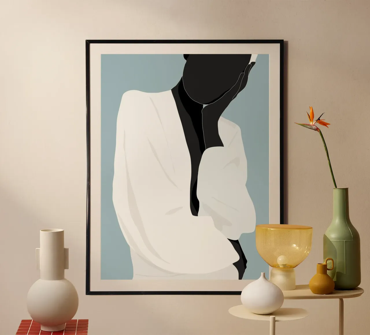 Minimal Figure poster by M.A.Z.U.N.