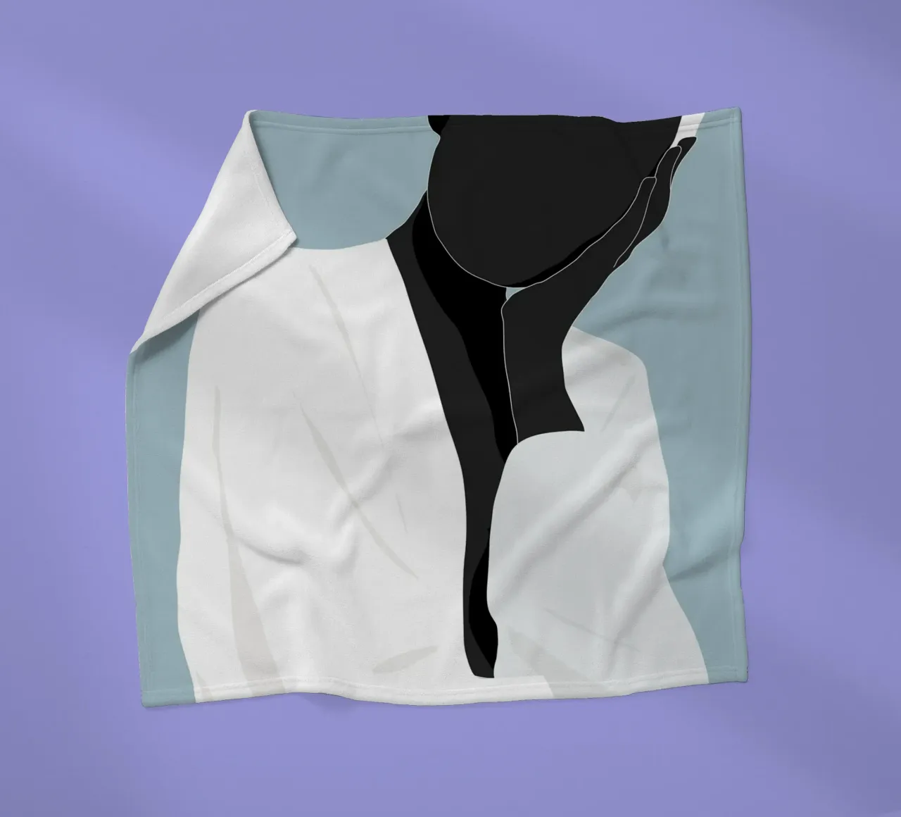 Minimal Figure fleecedeken van M.A.Z.U.N.