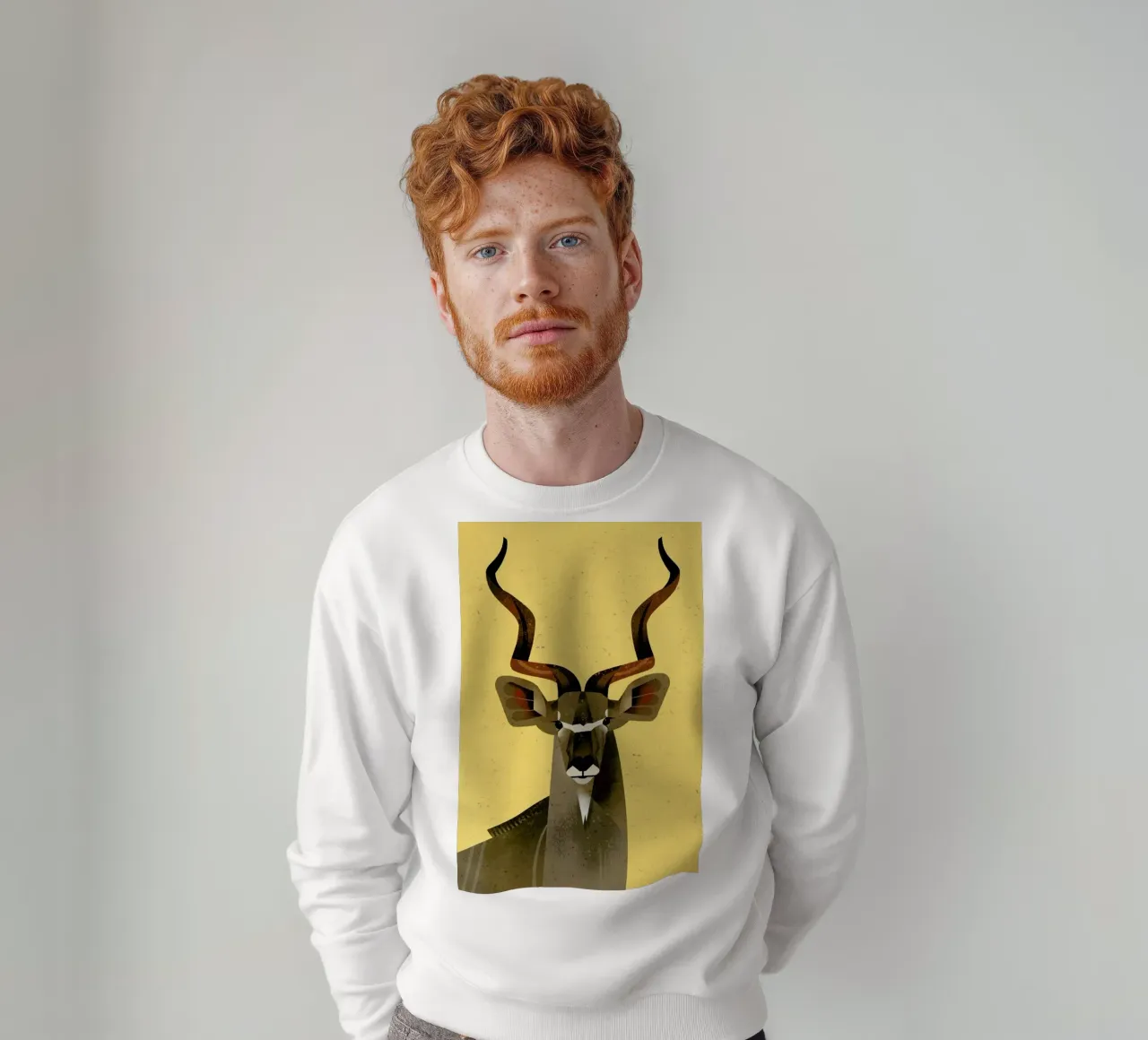 Großer Kudu felpa da Dieter Braun