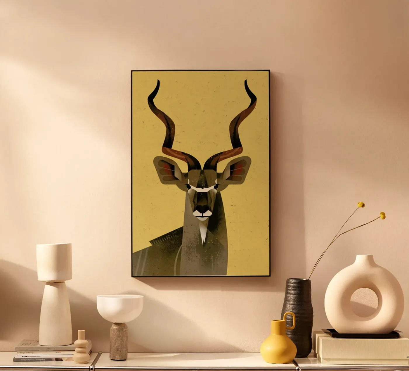Großer Kudu plexiglass da Dieter Braun