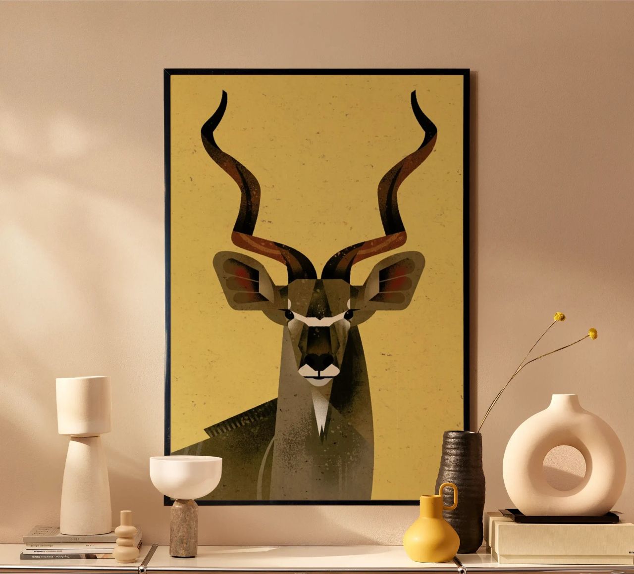 Großer Kudu Poster von Dieter Braun