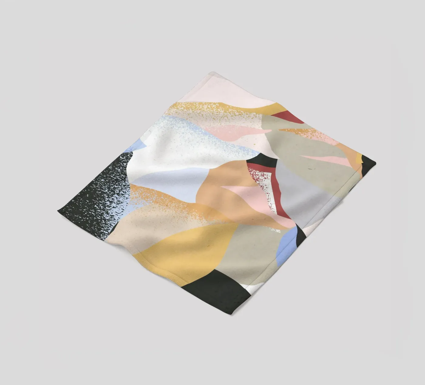 Abstracte berg fleecedeken van M.A.Z.U.N.