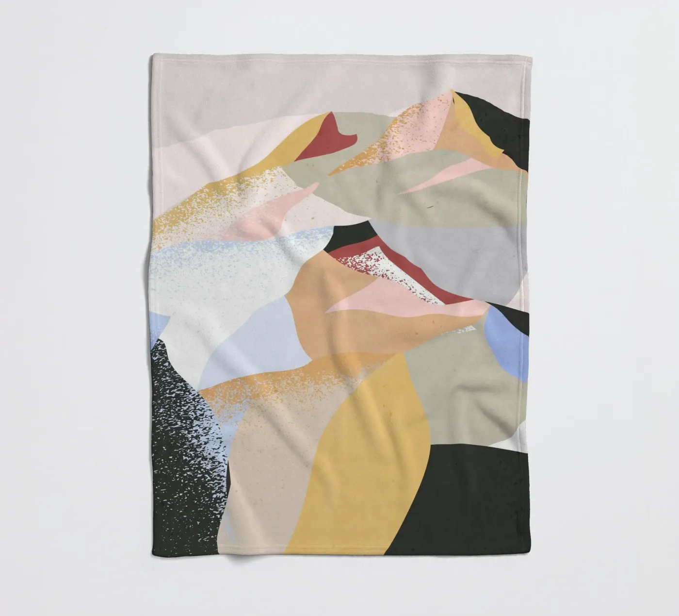 Abstracte berg fleecedeken van M.A.Z.U.N.