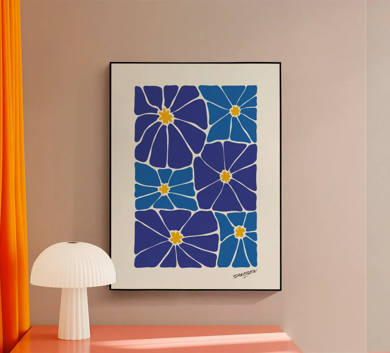 Wild flowers plexiglass da Tamsen Design