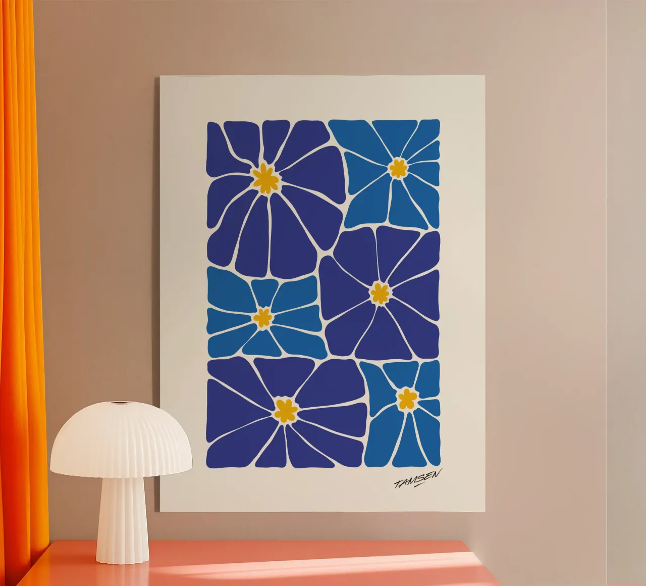 Wild flowers plexiglass da Tamsen Design