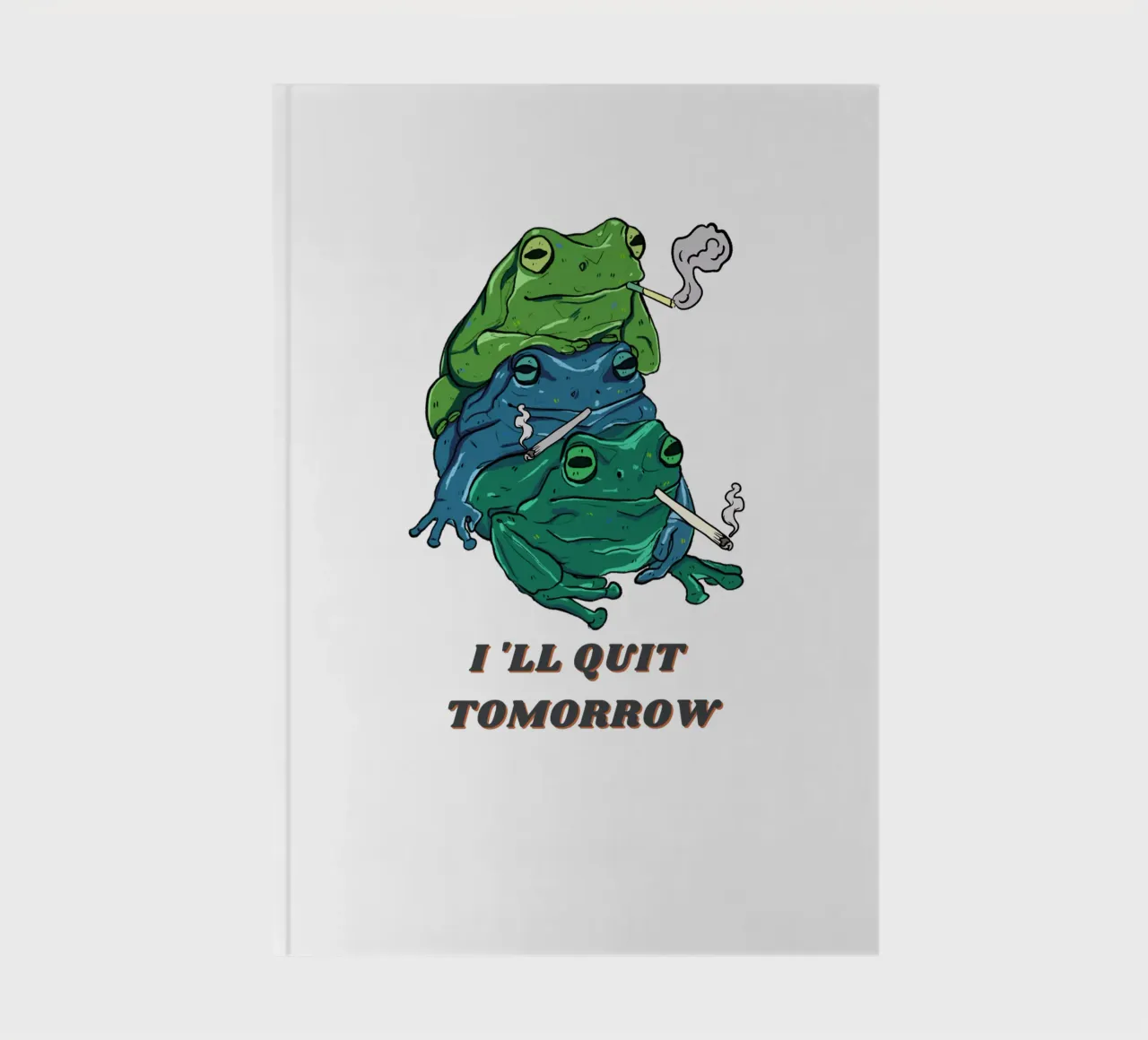 Froggy Follies notebook by DesignArt