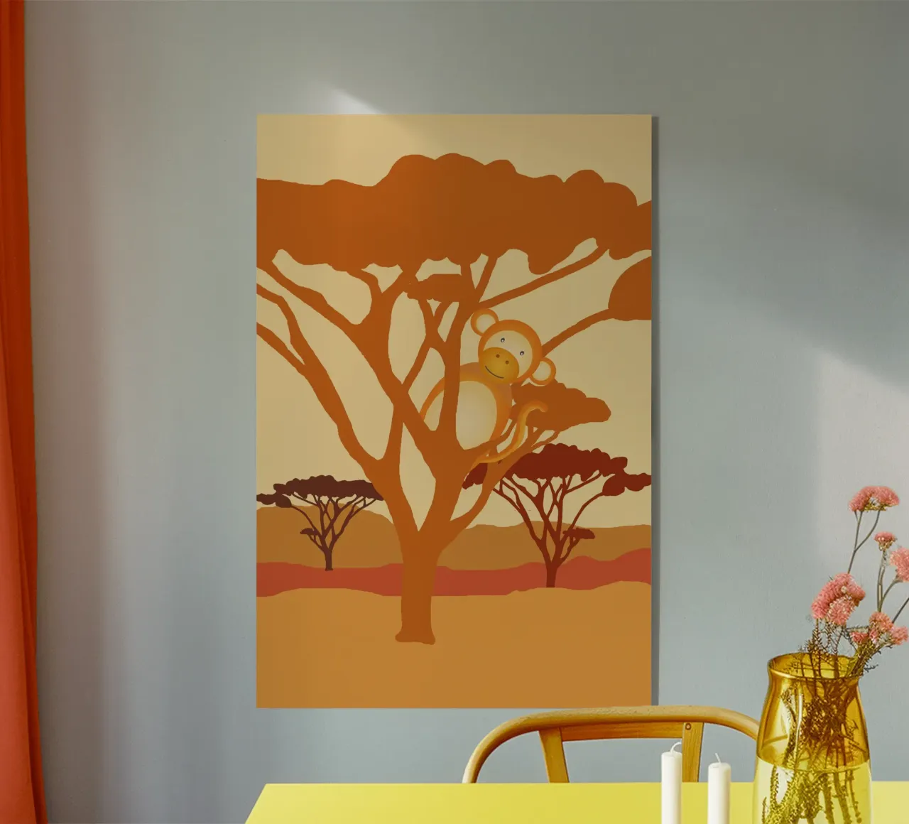 singe savanne plexiglass da alexiableu