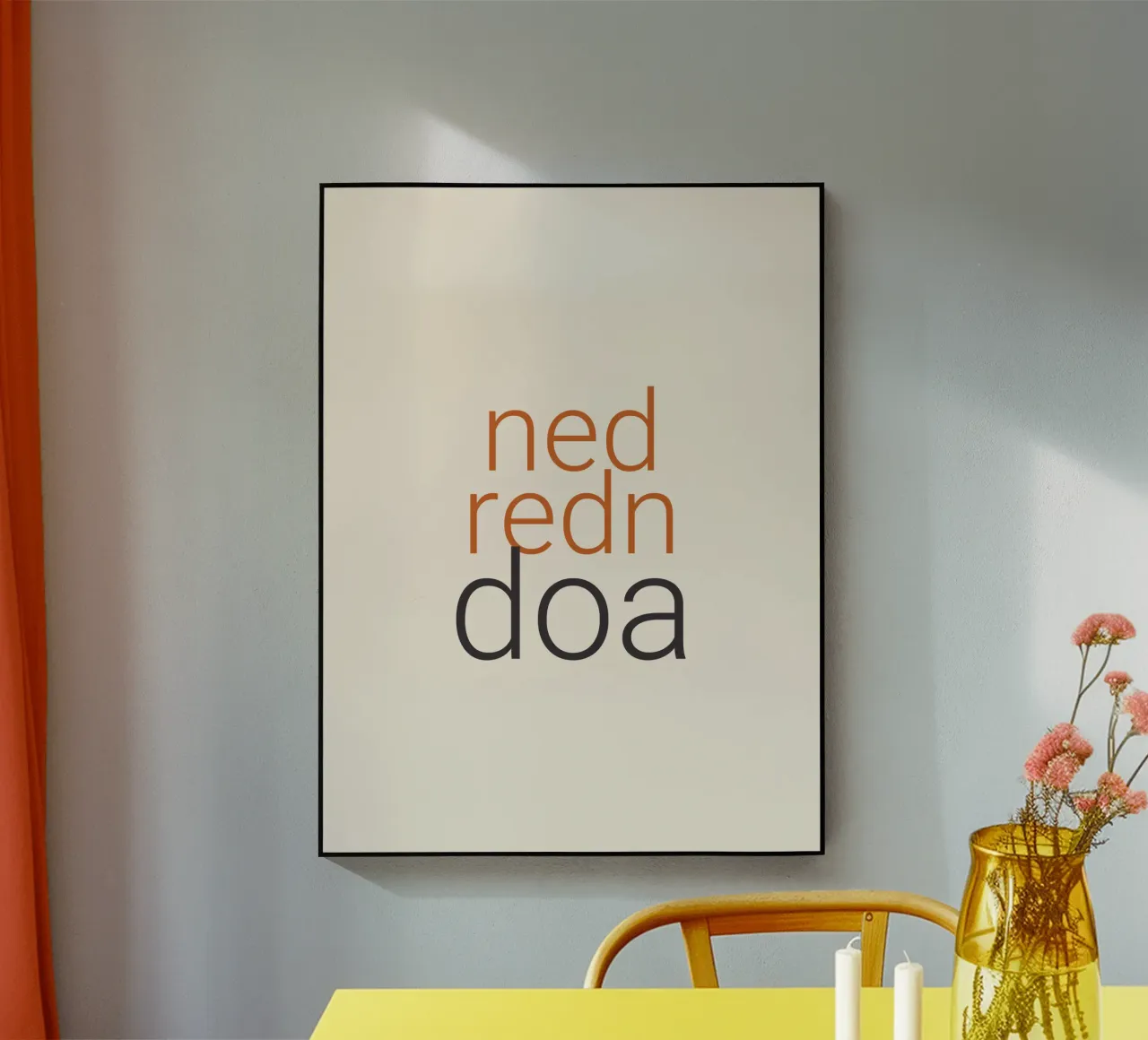 Ned redn, doa plexiglass da Made in Bavaria