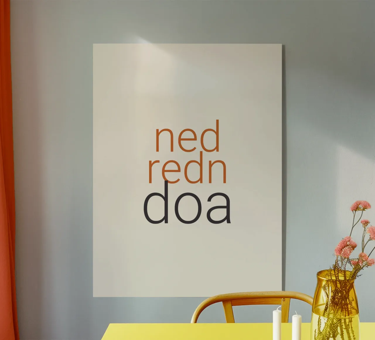 Ned redn, doa plexiglass da Made in Bavaria