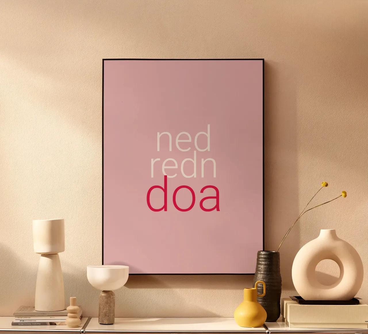 Ned redn, doa plexiglass da Made in Bavaria