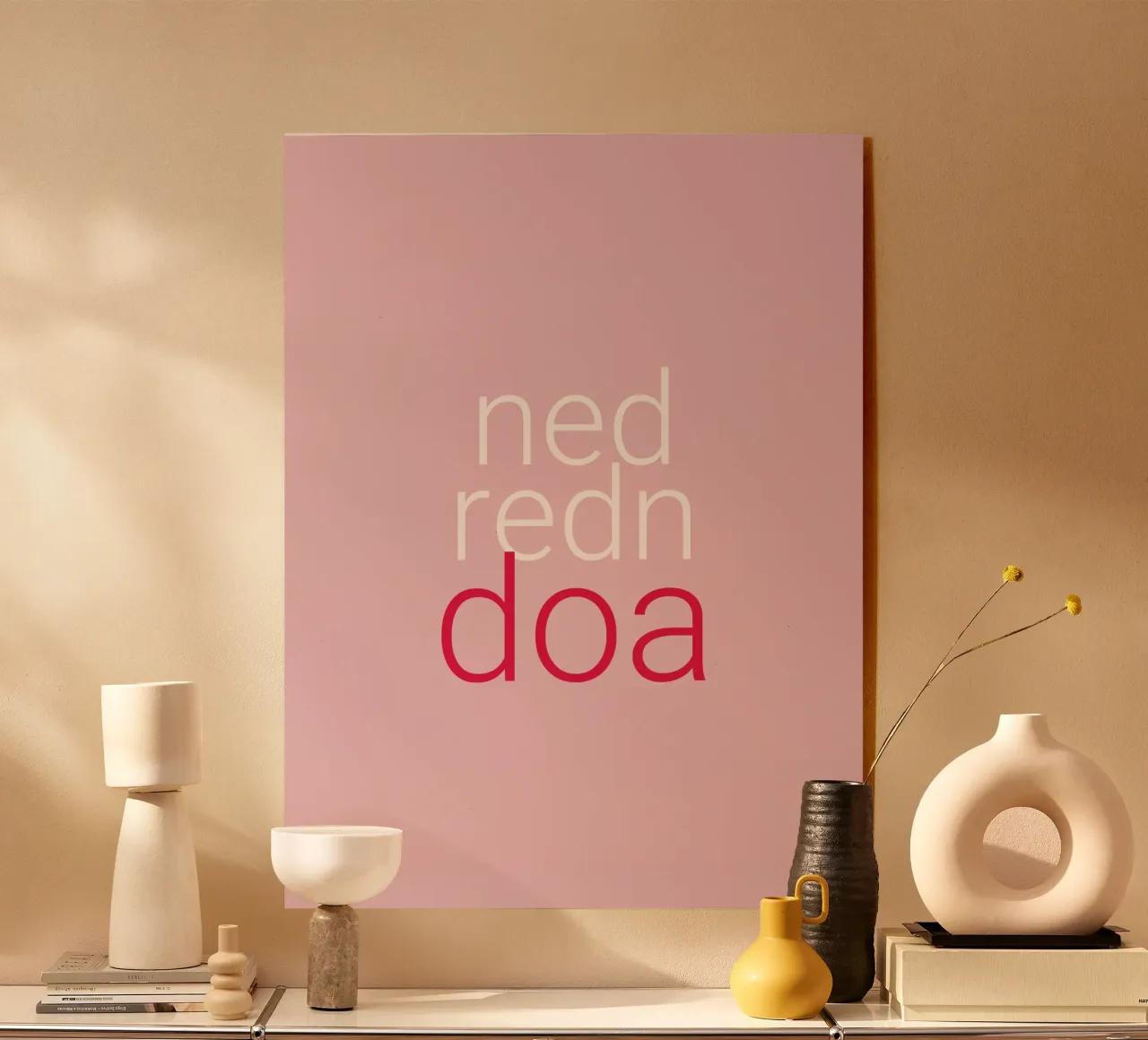 Ned redn, doa plexiglass da Made in Bavaria