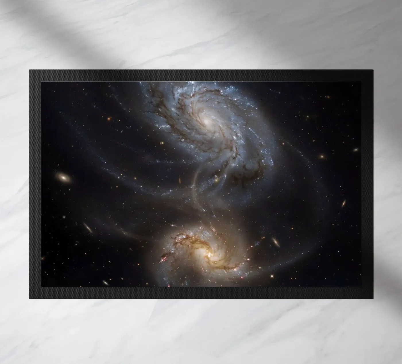 Interacting Galaxies zerbino da Stellar Dream Art