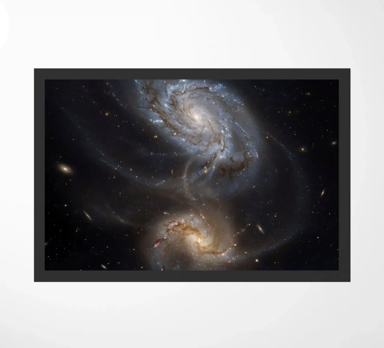 Interacting Galaxies zerbino da Stellar Dream Art