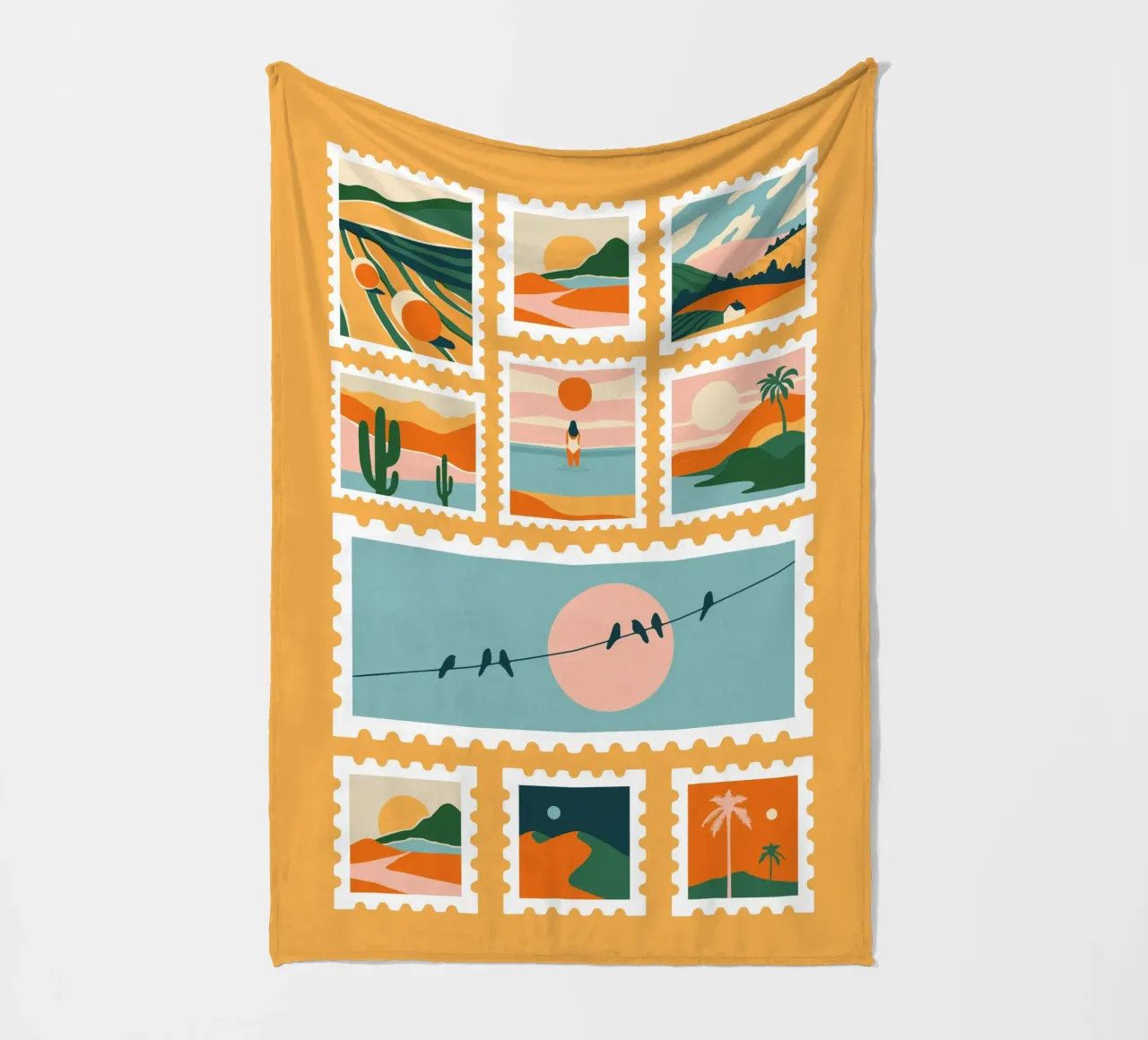 Somewhere fleecedeken van Tamsen Design