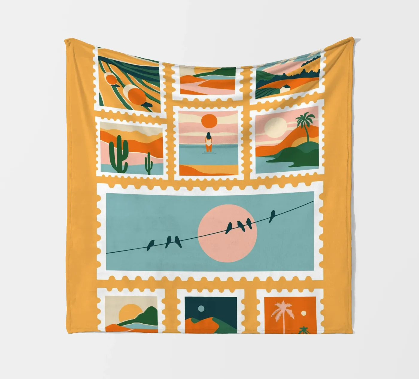 Somewhere Fleecedecke von Tamsen Design