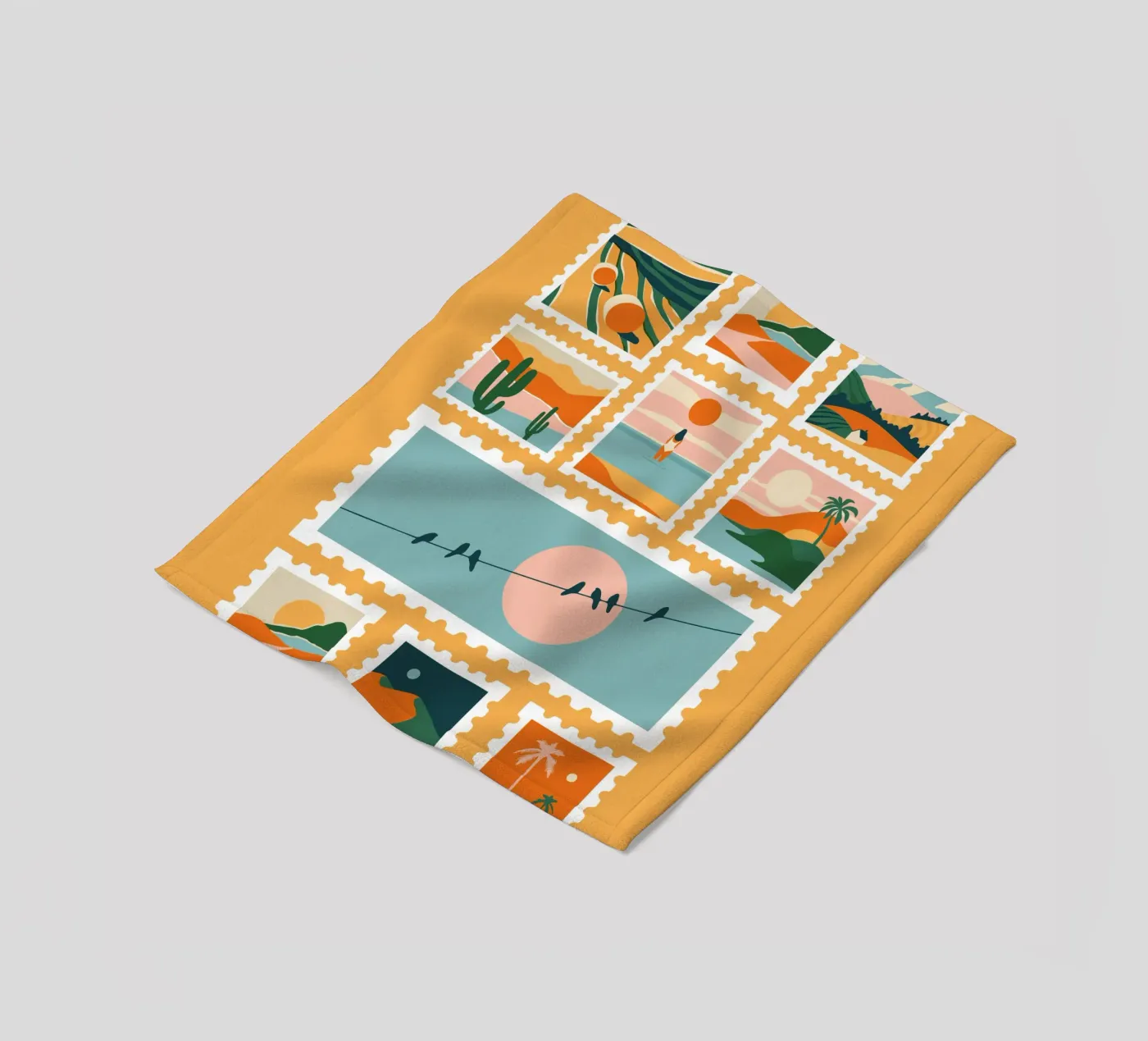 Somewhere Fleecedecke von Tamsen Design